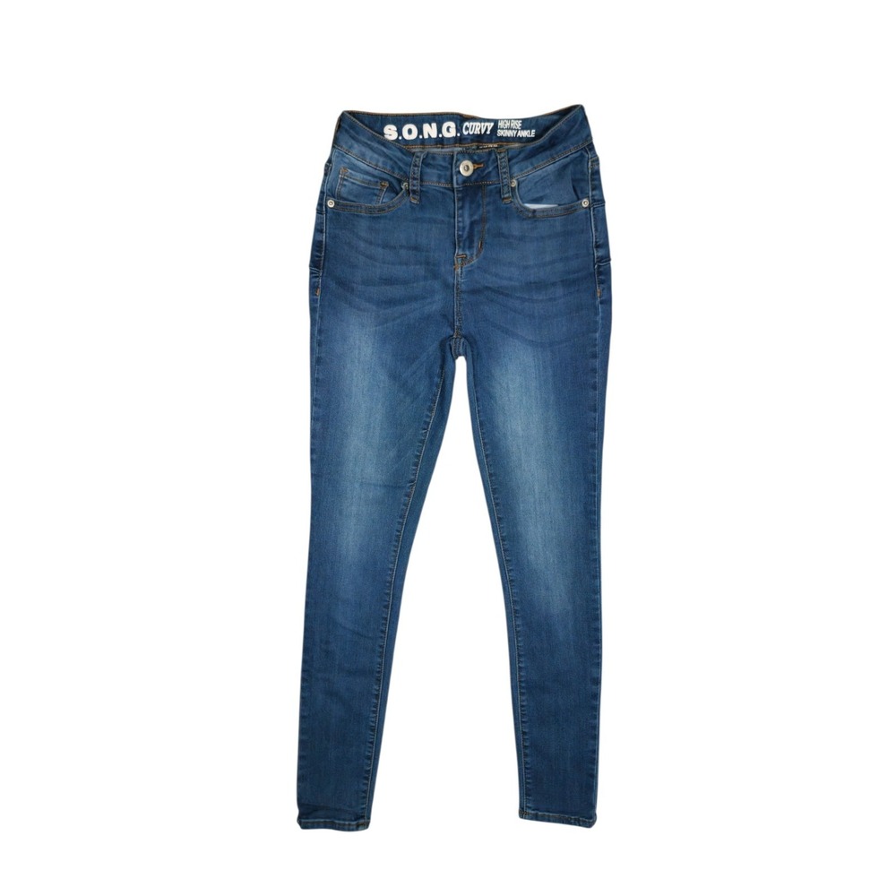 S.O.N.G. Curvy High Rise Skinny Ankle Jeans Size 1/25